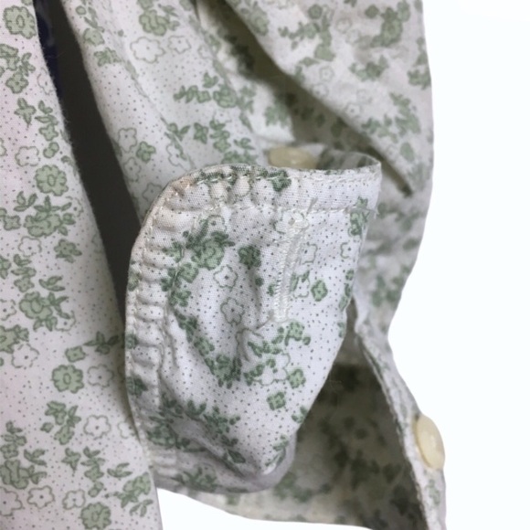 CABELAS Shirt Button Up Long Sleeve Floral Flowers Western Equestrian Size Large - Picture 6 of 10